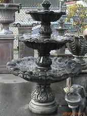 广州金马供应树脂喷泉雕塑 园林玻璃钢喷泉雕塑 树脂工艺品定制